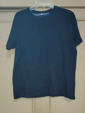 Denim & Flower Men's Short-Sleeve Tee - Navy Blue